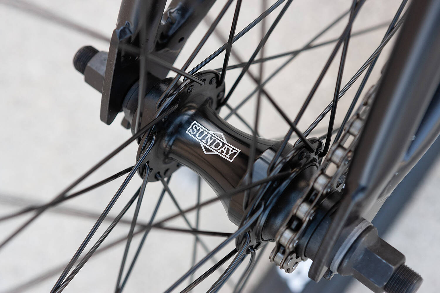 Sunday 2022 Model C 24'' Complete BMX - Matte Black