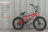 Sunday 2022 Primer 20.75'' Complete BMX - Matte Fire Engine Red