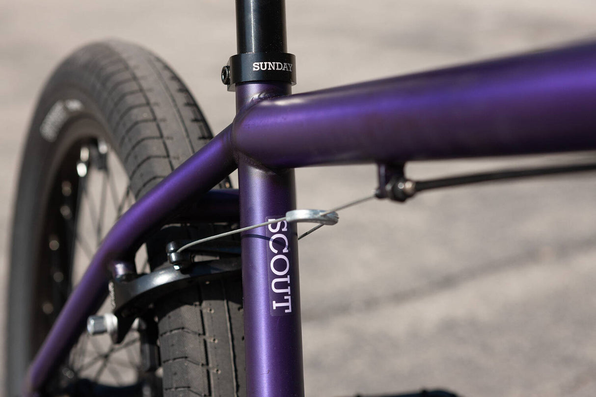 Sunday 2022 Scout 20.75'' Complete BMX - Matte Translucent Purple