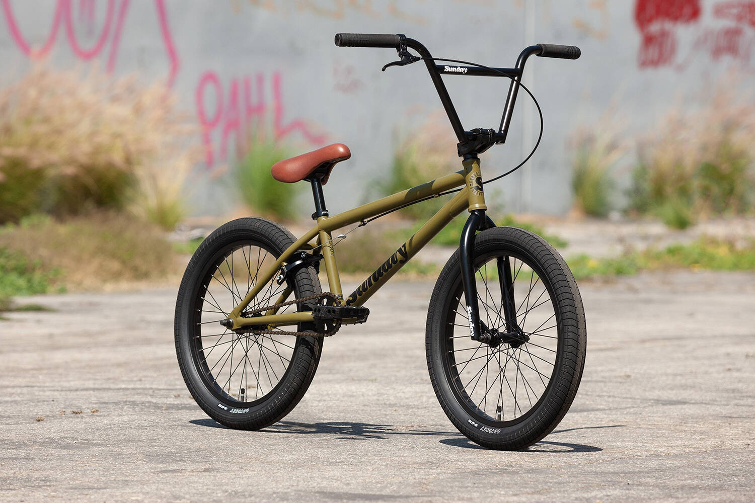 Sunday 2022 Scout 21'' Complete BMX - Matte Army Green