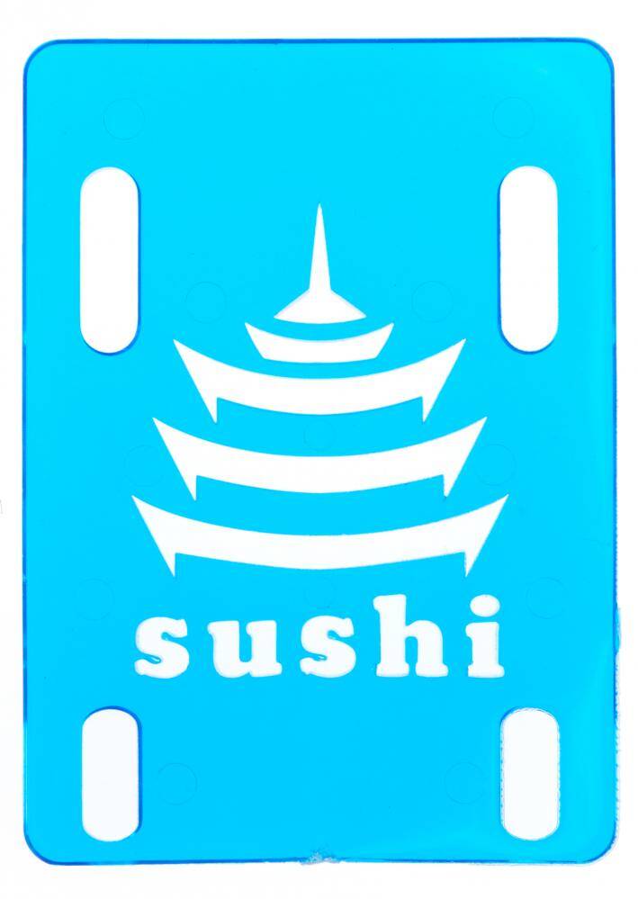 Sushi Pagoda Riser Pads - Blue 1/8"