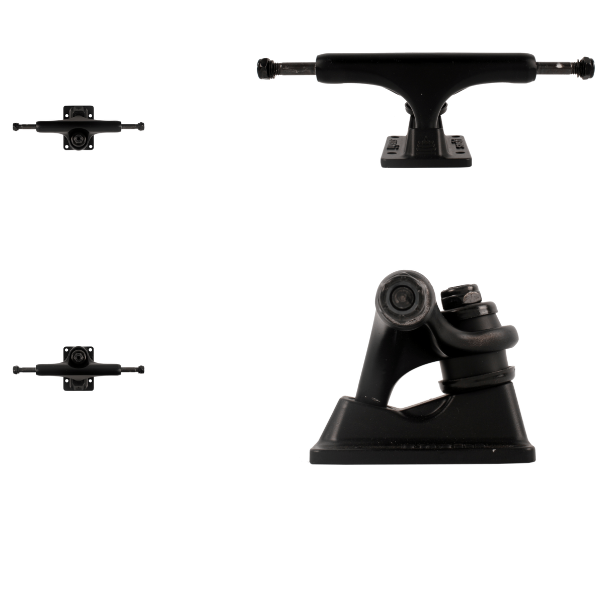 Sushi Hollow Kingpin Skateboard Trucks - Black 6''