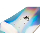 Sushi Pagoda Foil Custom Skateboard - Silver/Raw/Black 8''