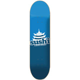 Sushi Pagoda Logo Custom Skateboard - Blue/Red 8''
