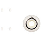 Sushi Pagoda V2 Skateboard Wheels - White 52mm
