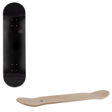 Sushi Pagoda Stamp Skateboard Deck - Black 8''