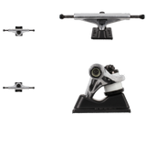 Sushi Pagoda Skateboard Trucks - Silver/Black 5.25''