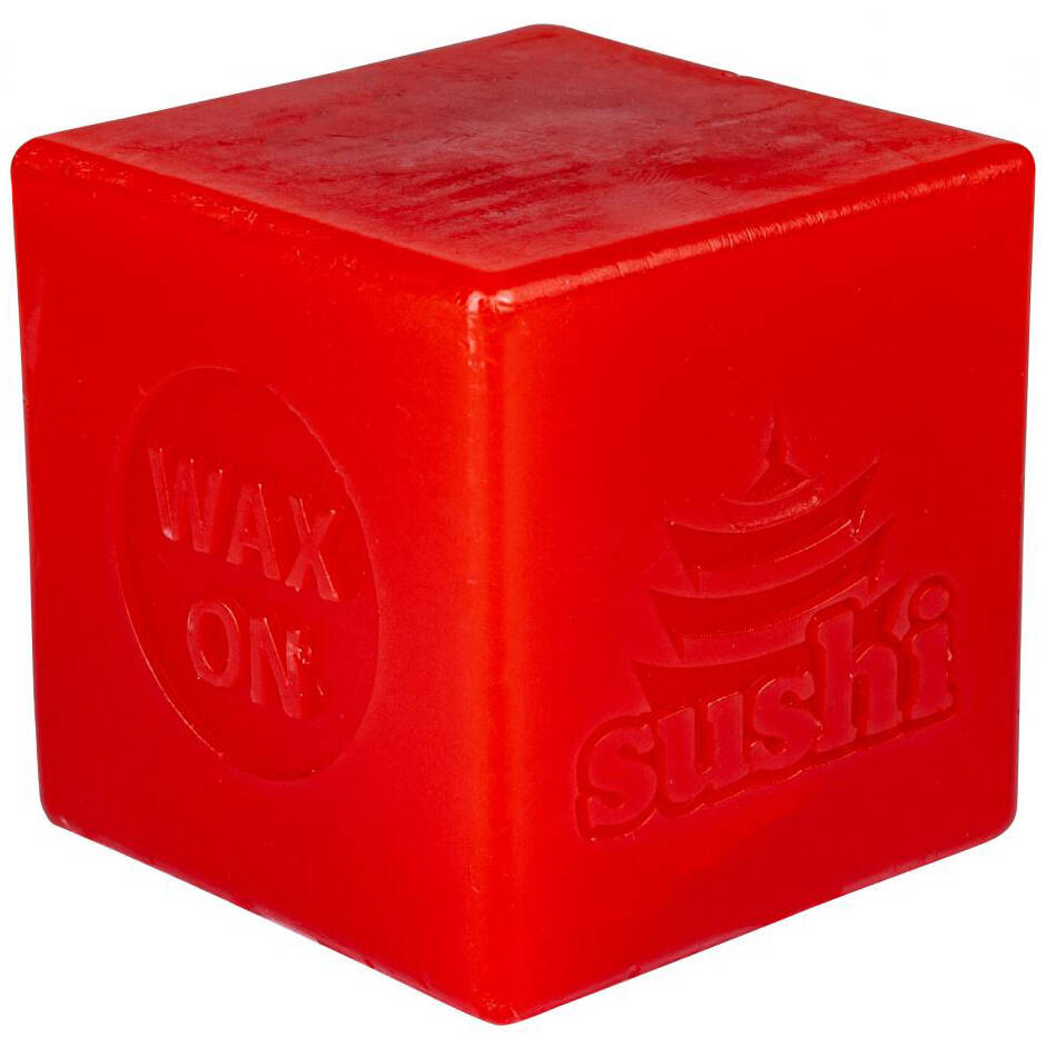 Sushi Wax On/Off Skateboard Wax - Red