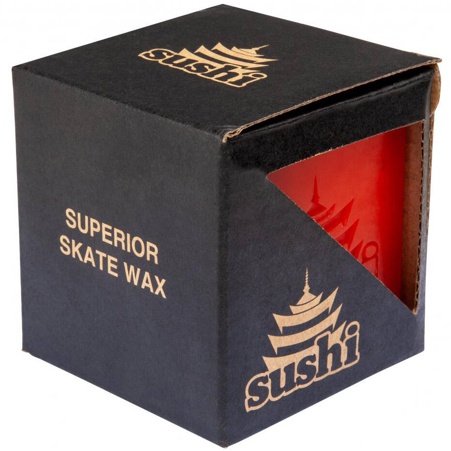 Sushi Wax On/Off Skateboard Wax - Red