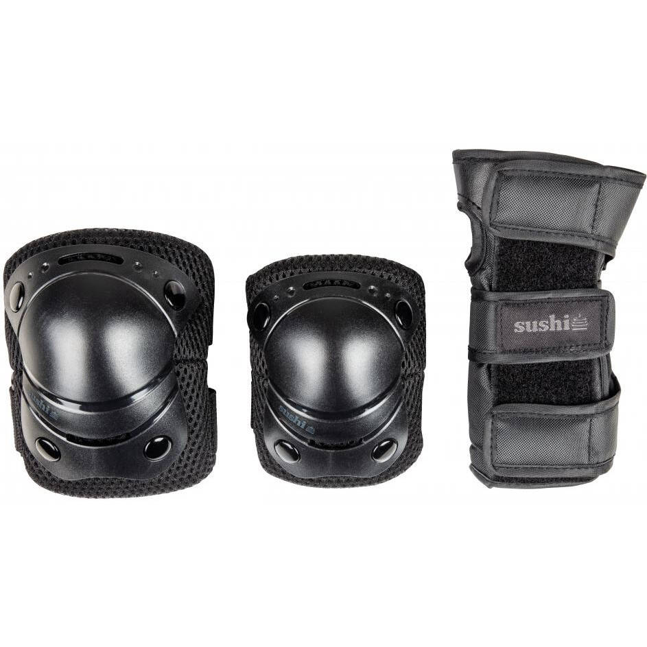 Sushi 3-Pack Youth Pad Set - Black XXS (3-6 Years)