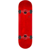 Sushi Pagoda Stamp Custom Skateboard - Red/Black 7.875''
