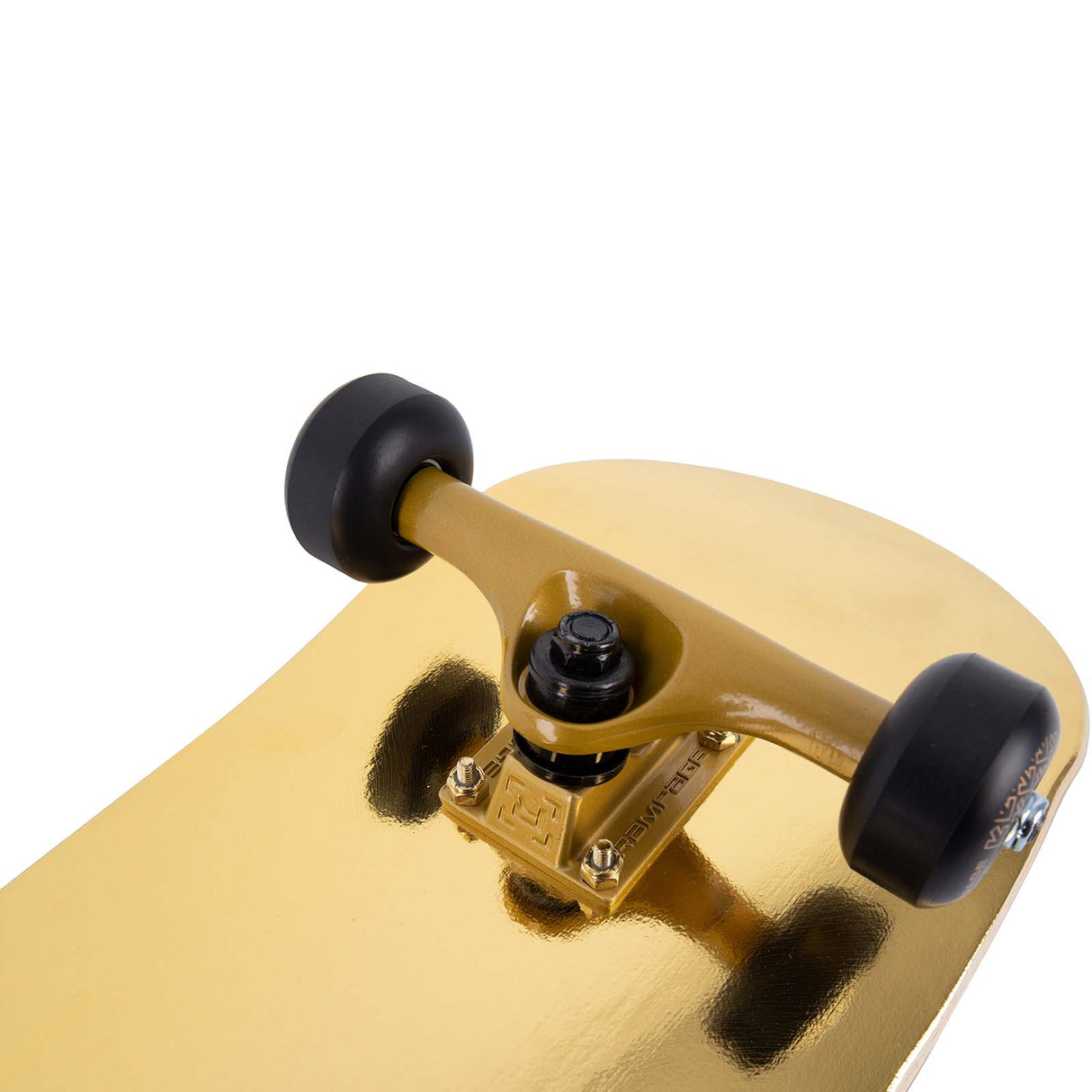 Sushi x Rampage Pagoda Foil Custom Skateboard - Gold/Black 8.125"