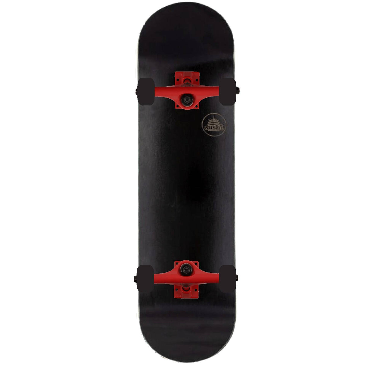 Sushi x Thrasher Custom Skateboard - Black 8"