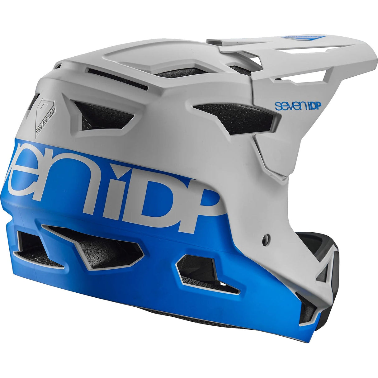 7iDP Project 23 ABS Full Face Helmet - Grey/Blue