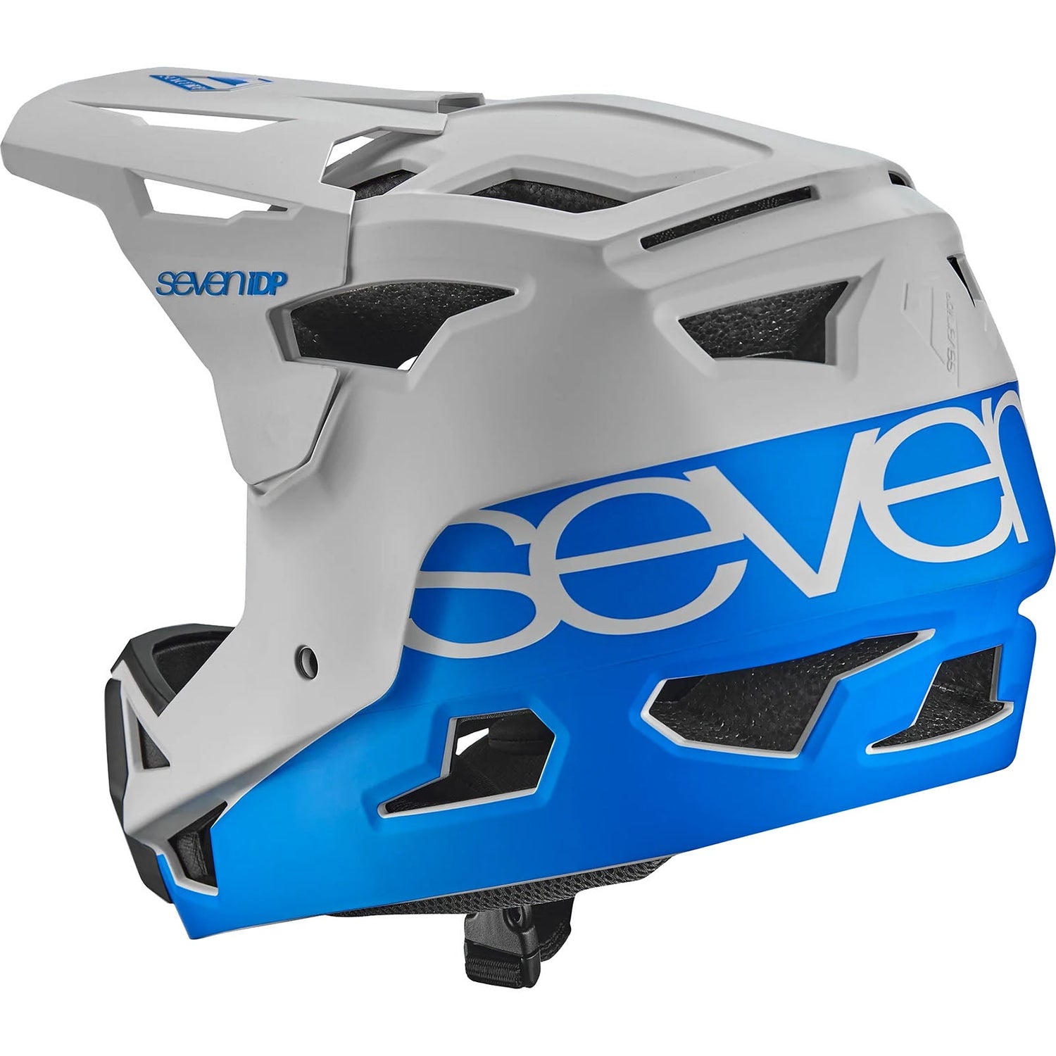 7iDP Project 23 ABS Full Face Helmet - Grey/Blue