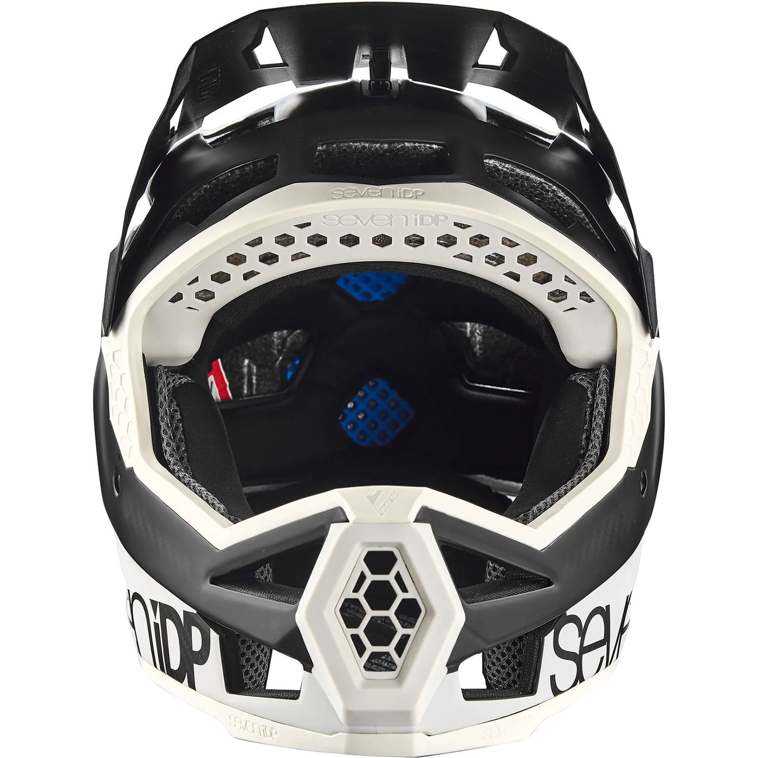 7iDP Project 23 Carbon Full Face Helmet - Cool Grey/Raw Carbon