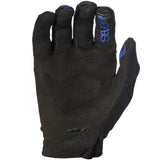 7iDP Control Gloves - Black/Blue Pinstripe
