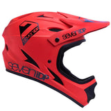 7iDP M1 Full Face Helmet - Matte Thruster Red/Black