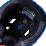 7iDP Project 23 ABS Full Face Helmet - Matte Electric Blue/Gloss Thruster Red
