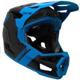 7iDP Project 23 Carbon Full Face Helmet - Raw/Electric Blue
