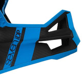 7iDP Project 23 Carbon Full Face Helmet - Raw/Electric Blue