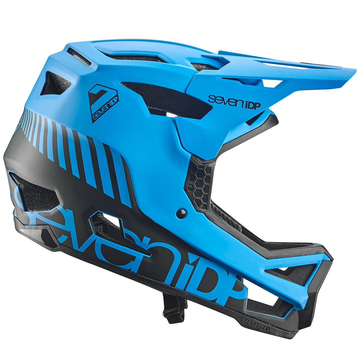 7iDP Project 23 Glass Fibre Full Face Helmet - Blue/Black