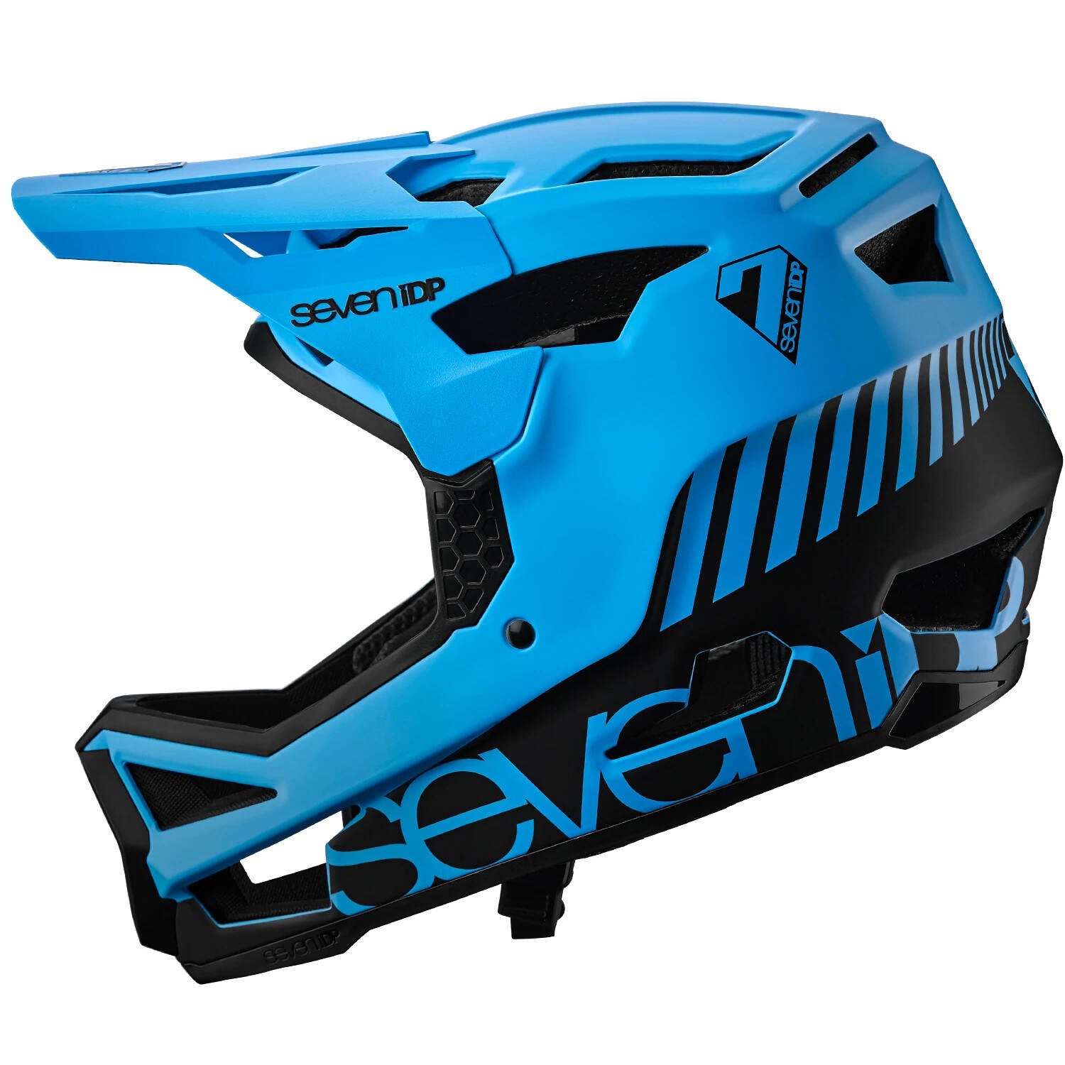 7iDP Project 23 Glass Fibre Full Face Helmet - Blue/Black