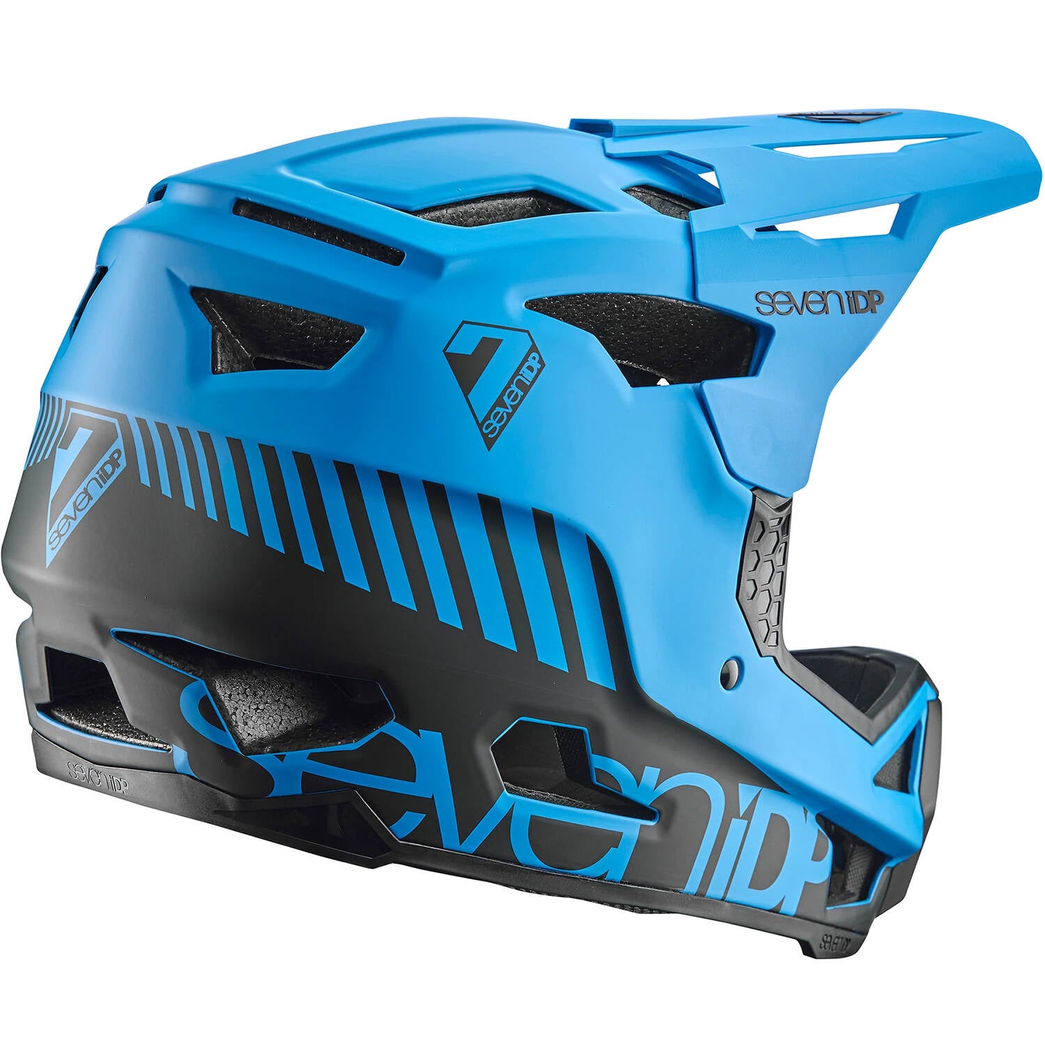 7iDP Project 23 Glass Fibre Full Face Helmet - Blue/Black