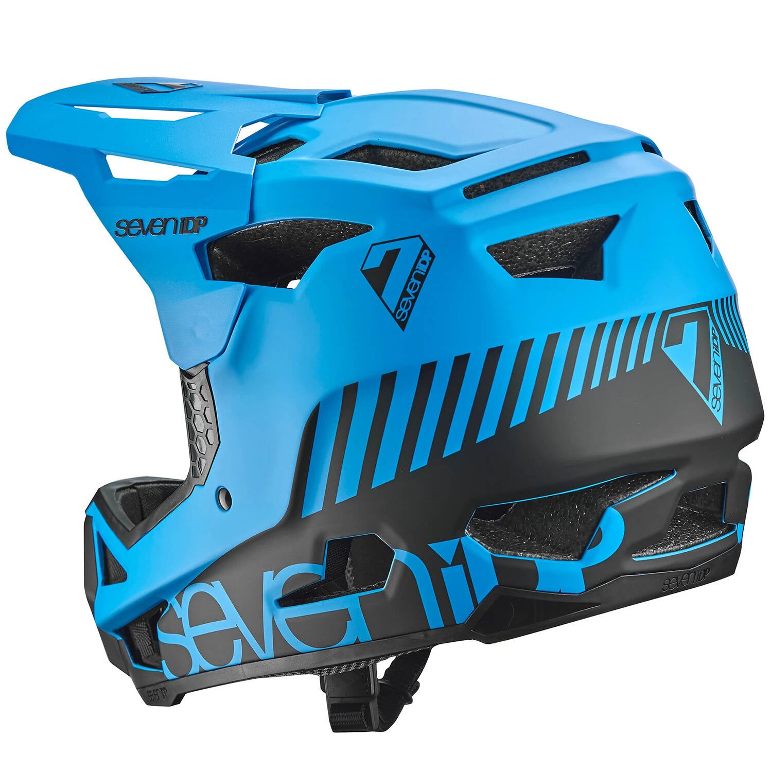 7iDP Project 23 Glass Fibre Full Face Helmet - Blue/Black