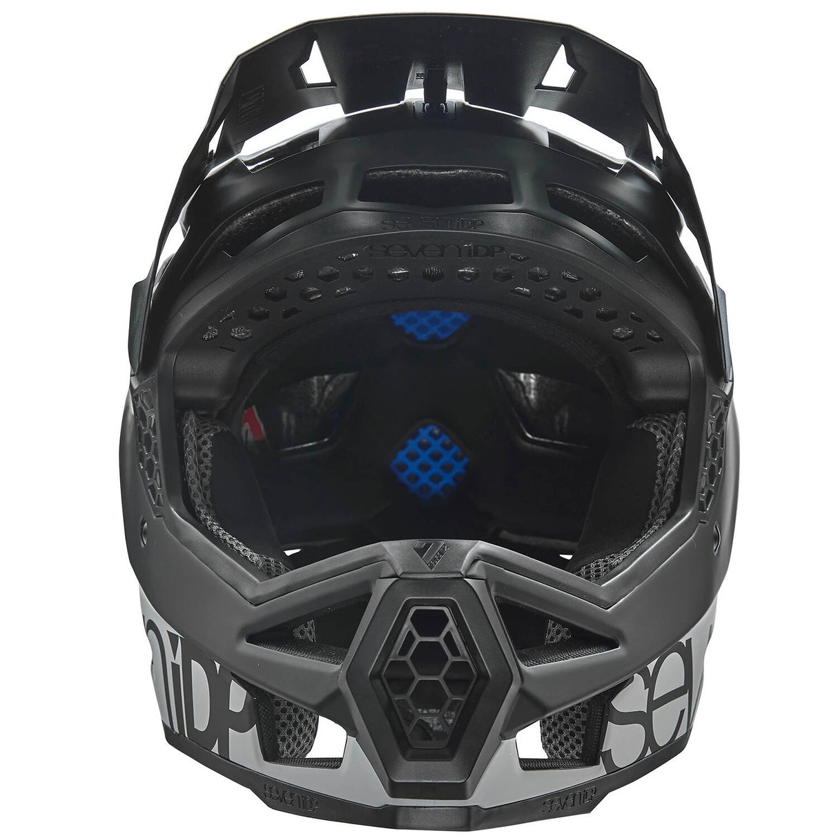 7iDP Project 23 Glass Fibre Full Face Helmet - Graphite/Black