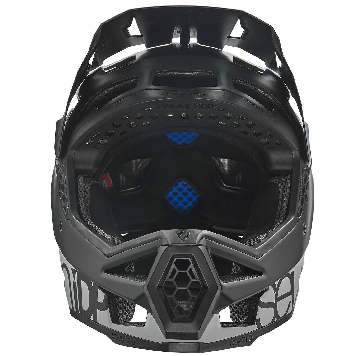 7iDP Project 23 Glass Fibre Full Face Helmet - Graphite/Black