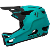 7iDP Project 23 Glass Fibre Full Face Helmet - Matte Teal/Gloss Black