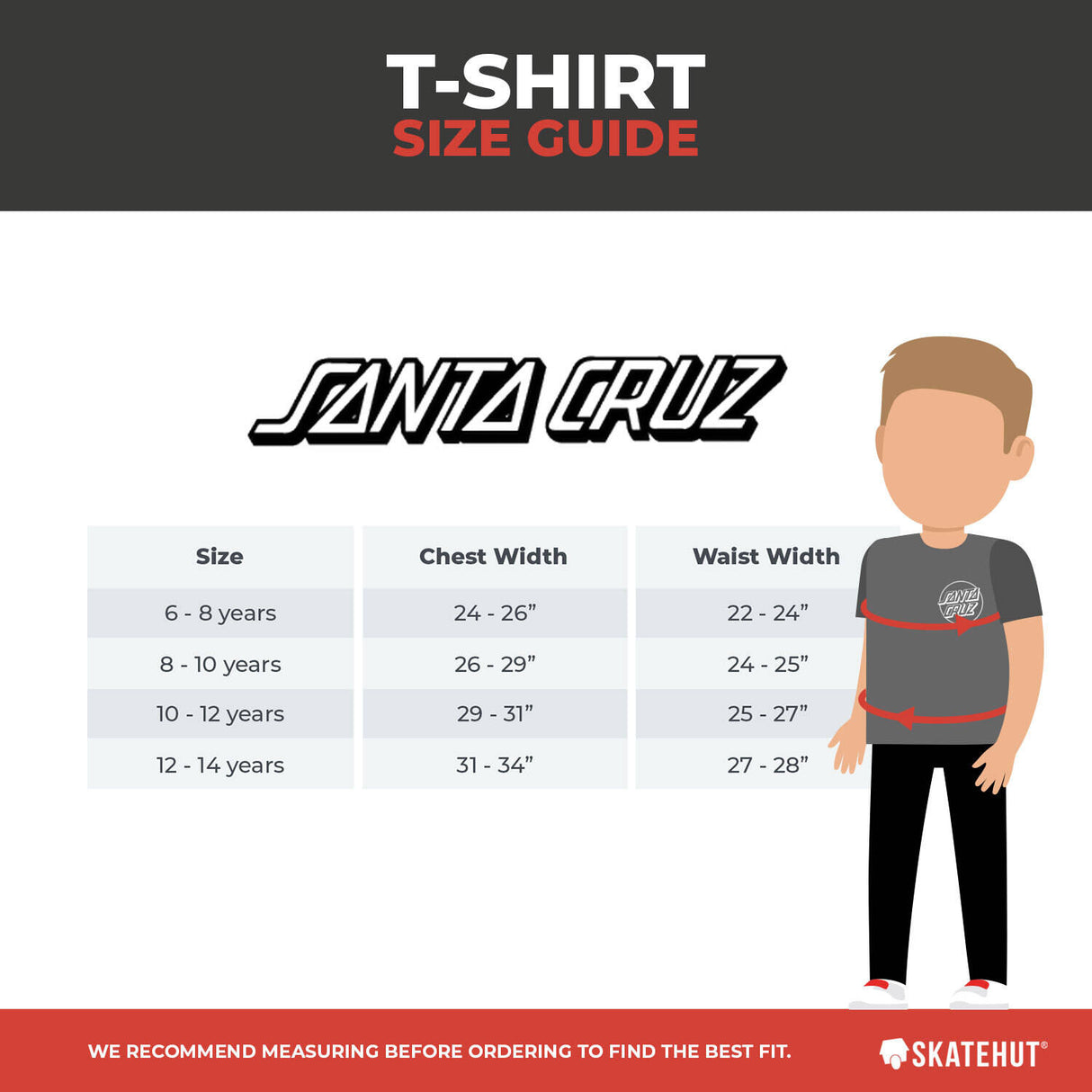 Santa Cruz Youth Screaming Hand T Shirt - White