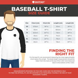 SkateHut Organic 07 Baseball T Shirt - White/Black