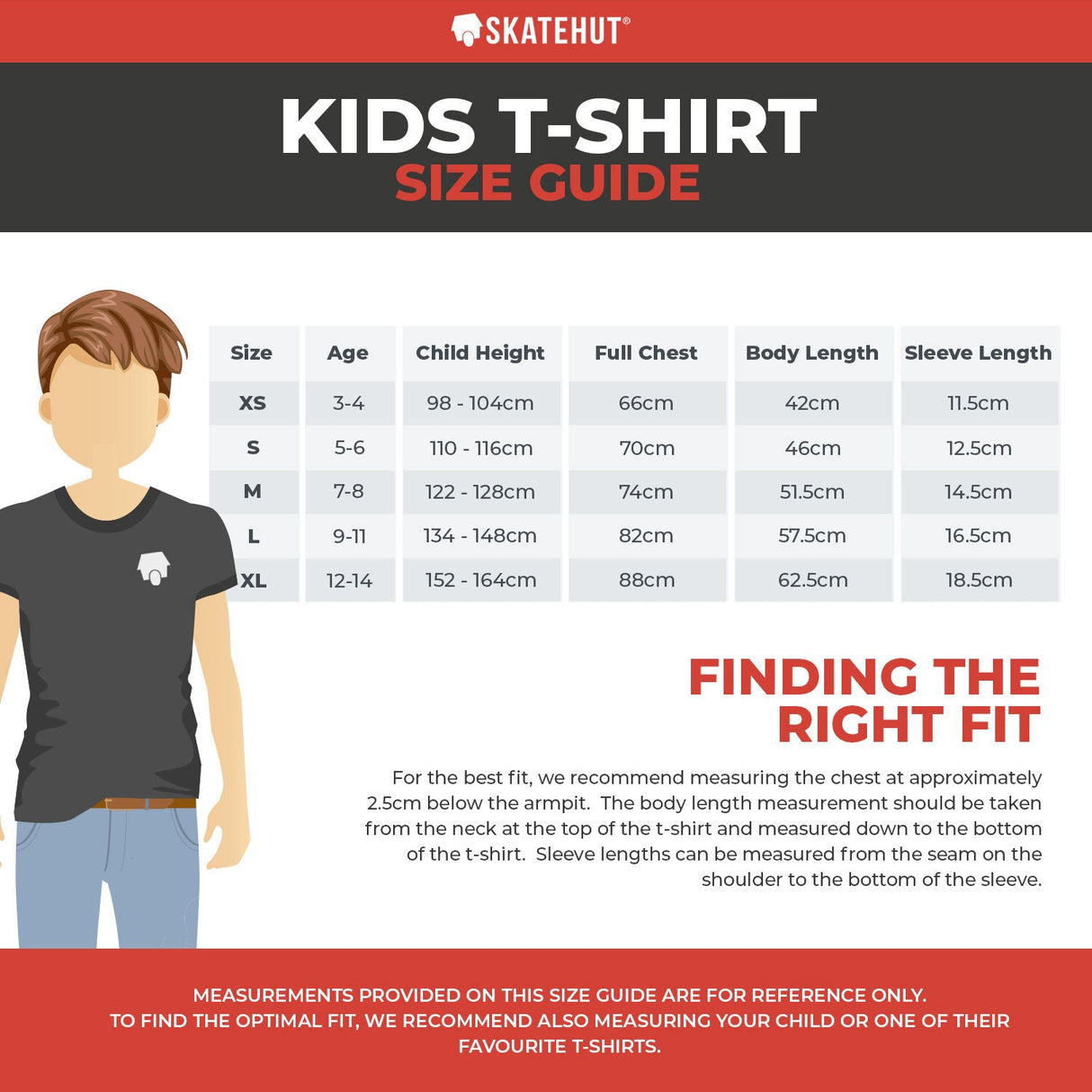 SkateHut Organic 07 Kids T Shirt - White