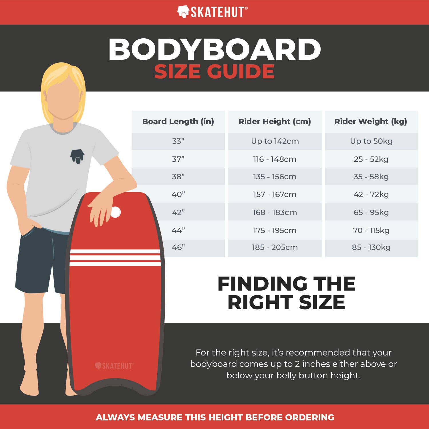 Gotcha Bodyboard - Green 37"