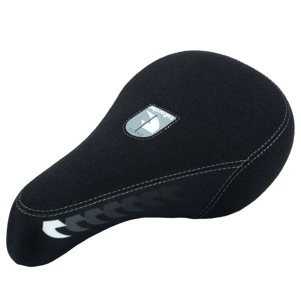 Tall Order Fade Logo Mid Pivotal BMX Seat - Black