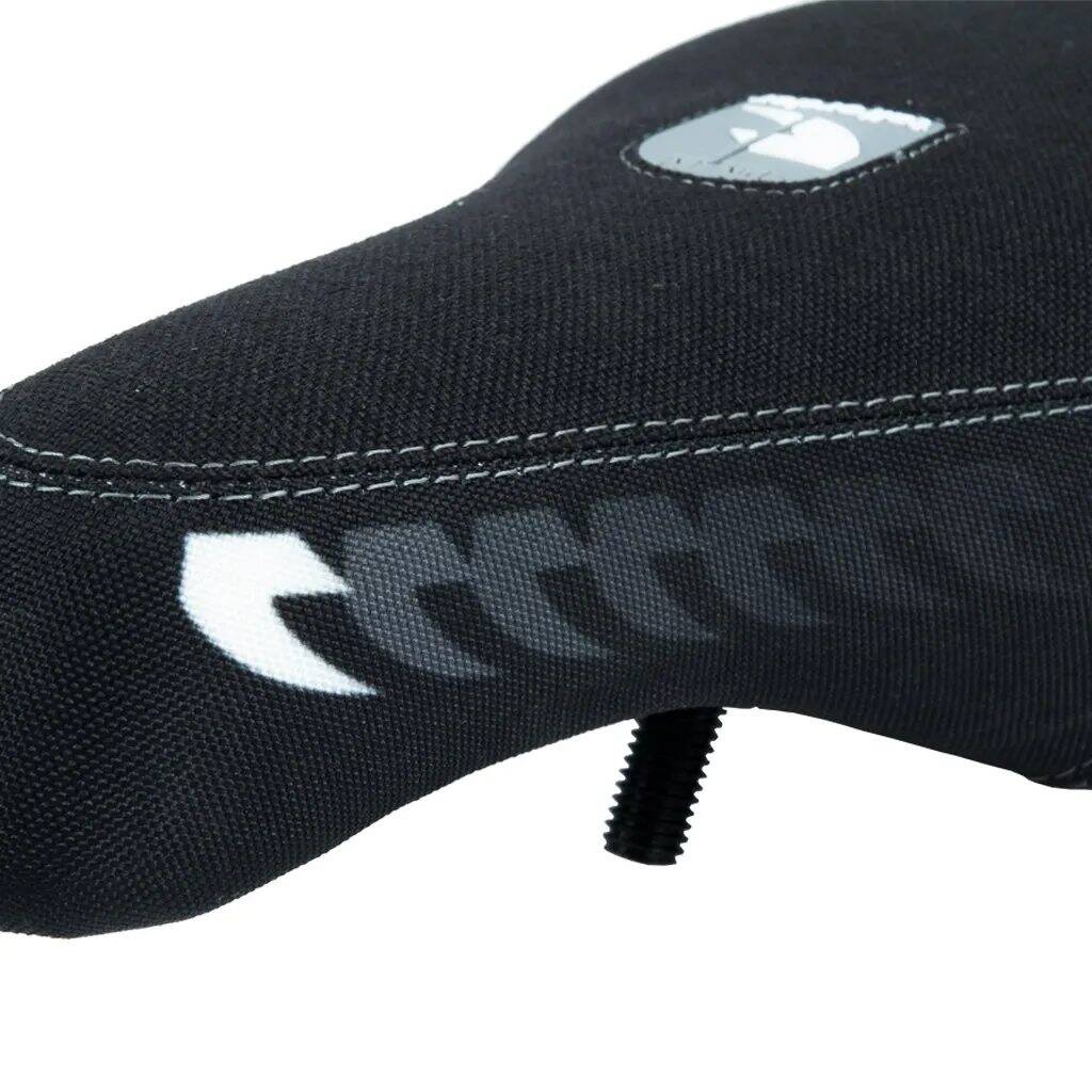 Tall Order Fade Logo Mid Pivotal BMX Seat - Black