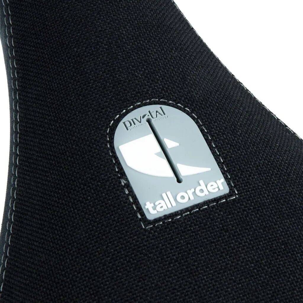 Tall Order Fade Logo Mid Pivotal BMX Seat - Black