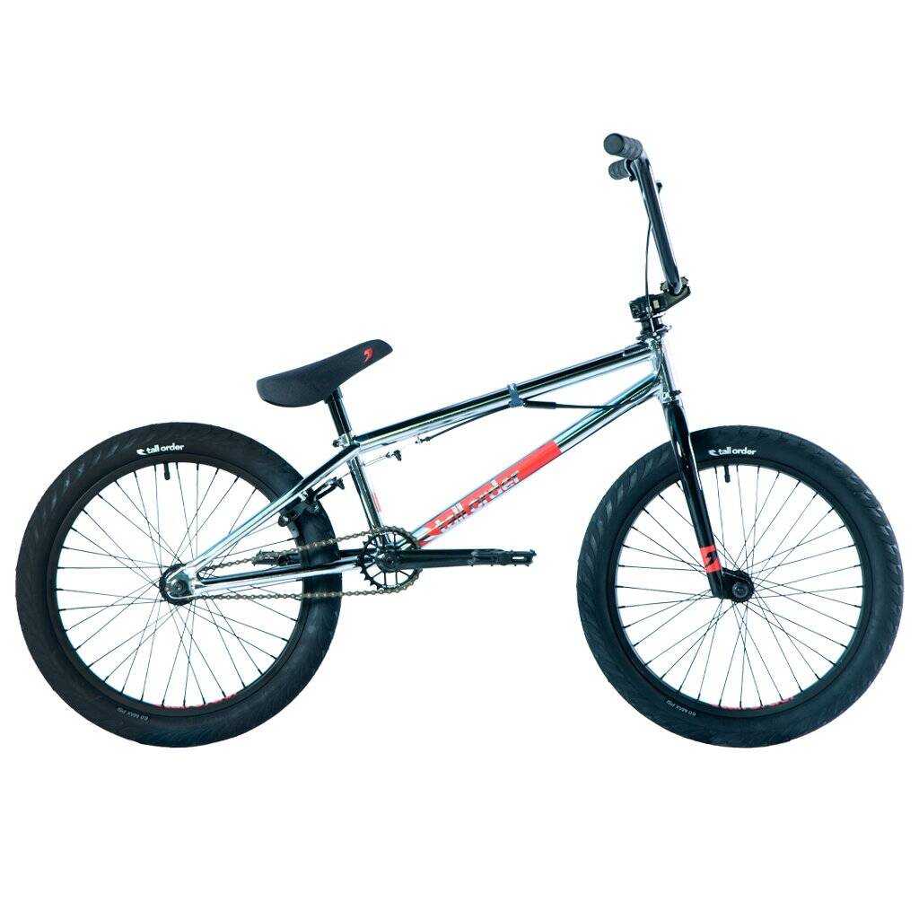 Tall Order Flair Park Complete BMX - Chrome/Black