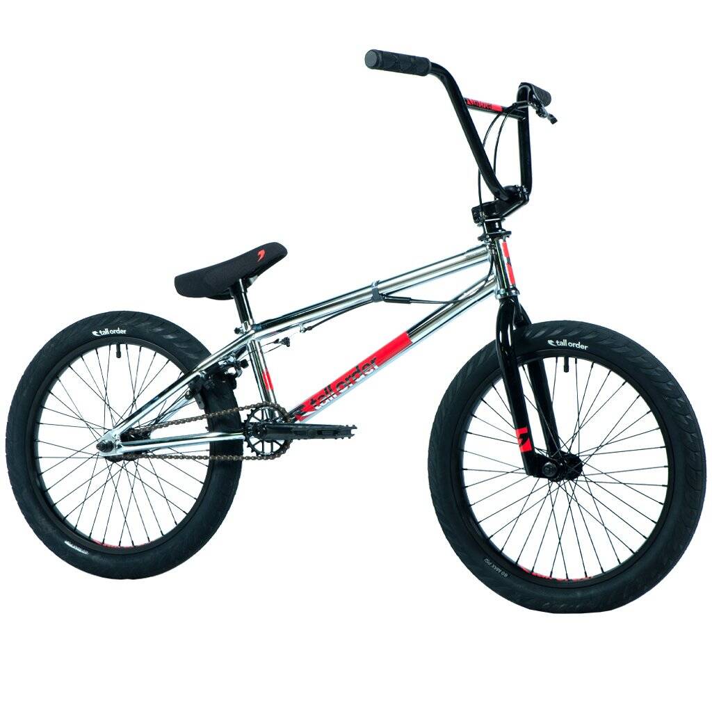 Tall Order Flair Park 20" Complete BMX - Chrome/Black