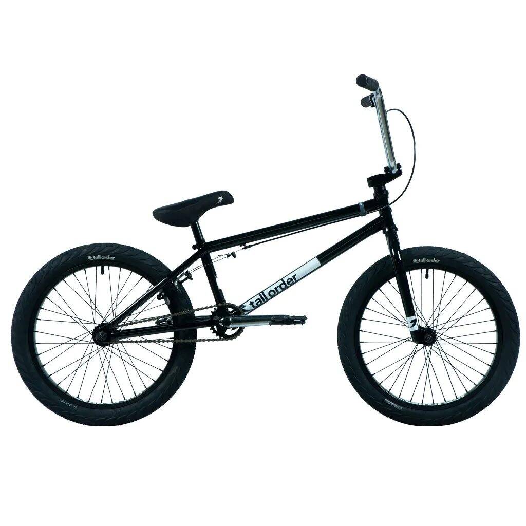 Tall Order Pro Complete BMX - Gloss Black/Chrome