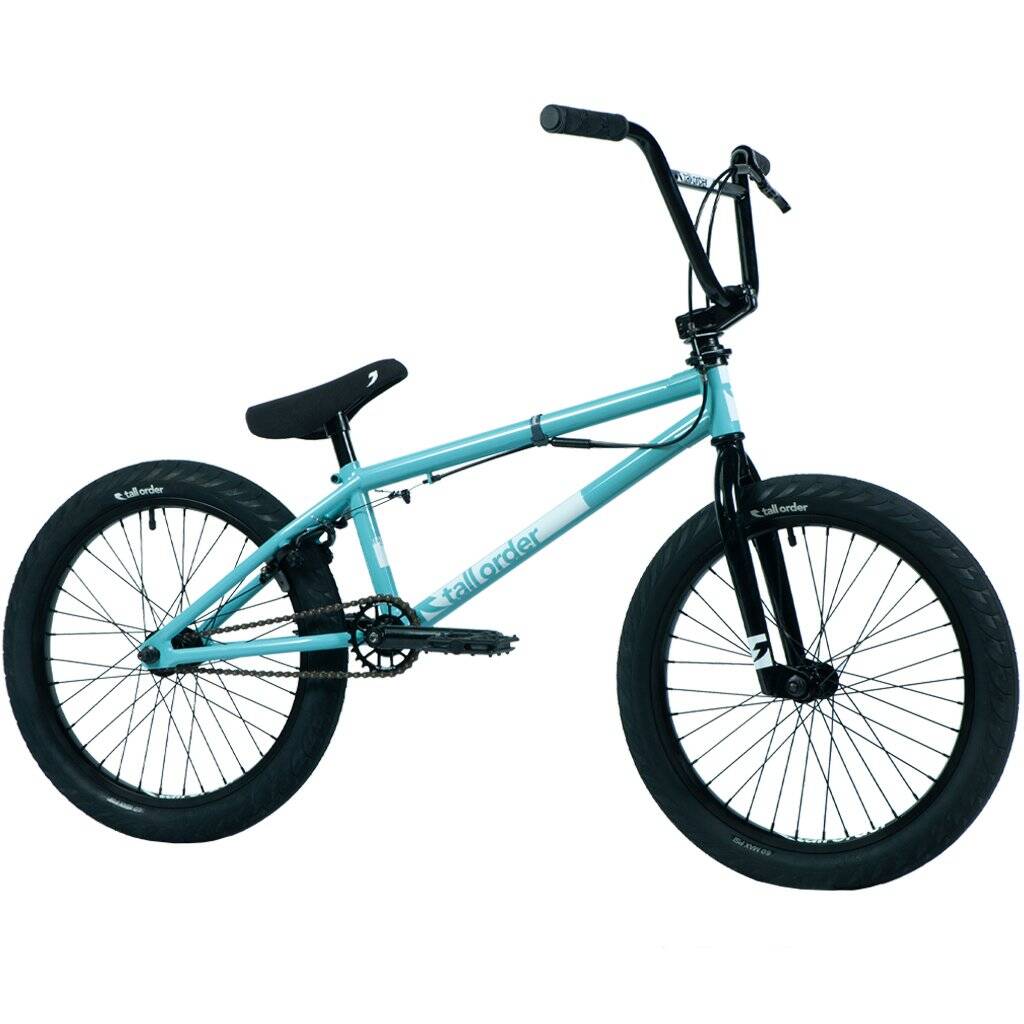 Tall Order Ramp Medium 20" Complete BMX - Gloss Slate Blue/Black