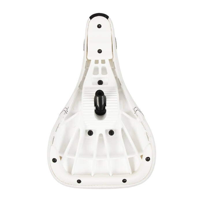 Tall Order Logo Slim Pivotal BMX Seat - Black/White