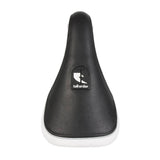 Tall Order Logo Slim Pivotal BMX Seat - Black/White