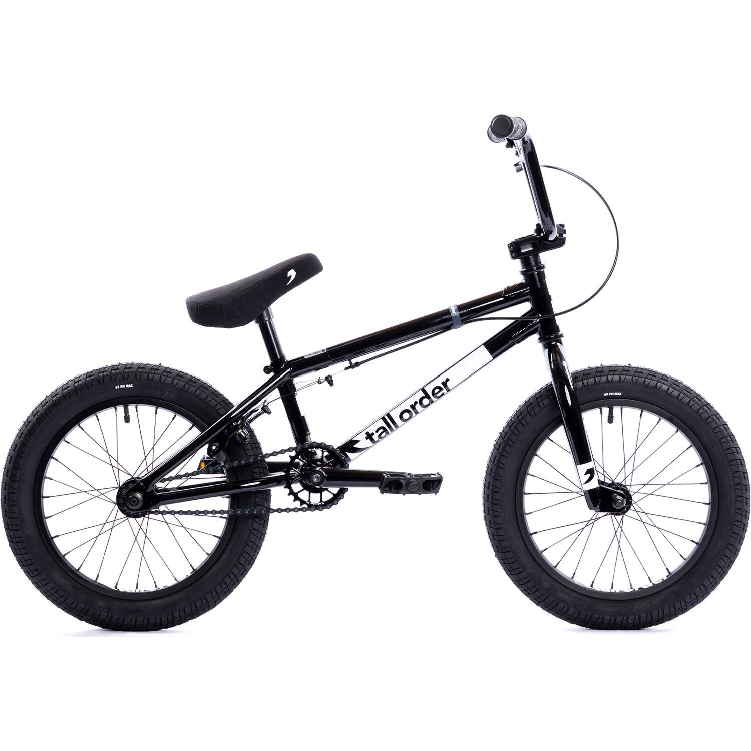 Tall Order 2022 Ramp 16" Complete BMX - Gloss Black
