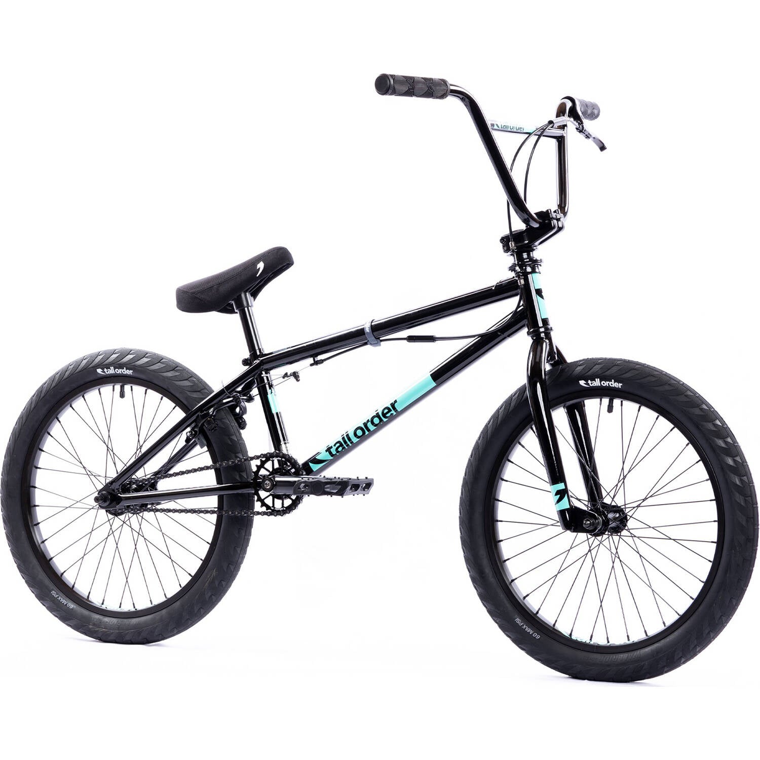 Tall Order 2022 Ramp Medium 20" Complete BMX - Gloss Black