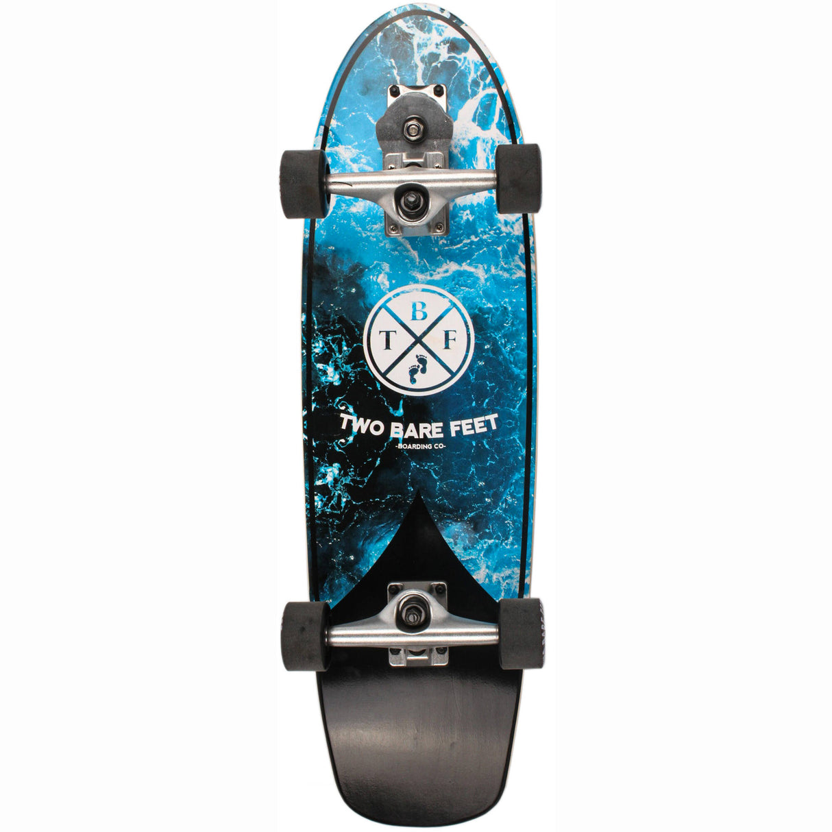 Two Bare Feet Tidal Complete Cruiser Skateboard 30''