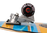 Two Bare Feet Wedge Complete 360 Surfskate Cruiser Skateboard 31''
