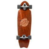 Two Bare Feet Madeira Complete Cruiser Skateboard - Black 31''